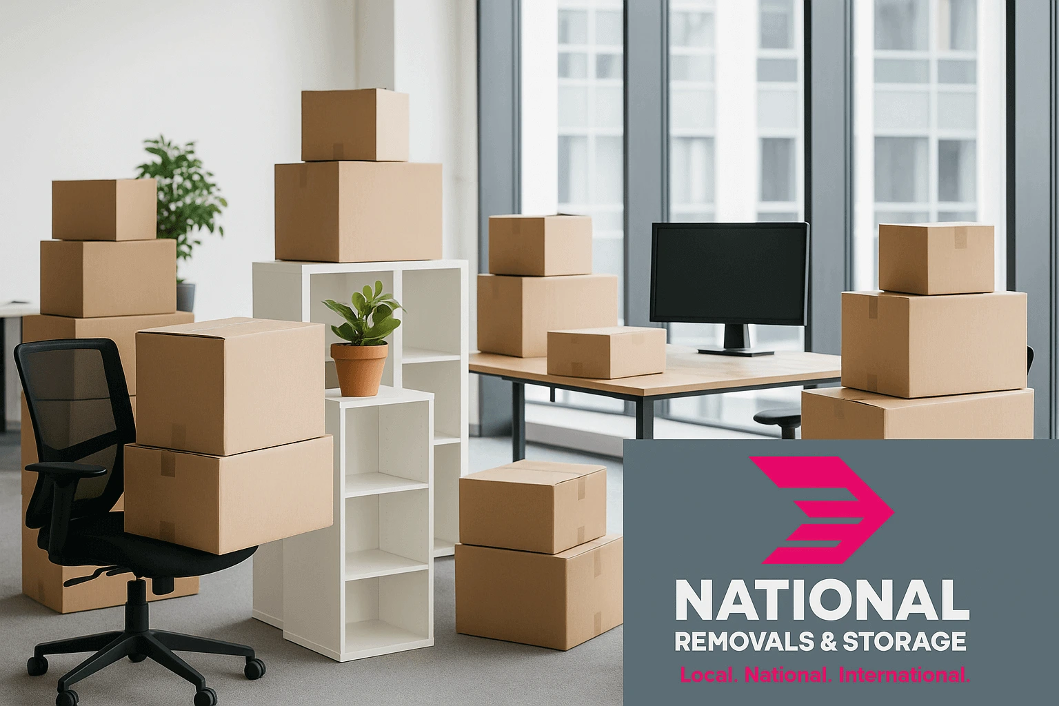 Office removals service